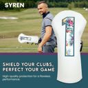  Syren Tropics Club Head Cover - Premium Golf Club Protector - Headcover for Odyssey | Essential Golf Accessories for Men with Premium Club Protection | Funny Golf Accessories for Men (for-Driver)