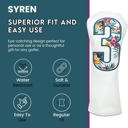  Syren Tropics Club Head Cover - Premium Golf Club Protector - Headcover for Odyssey | Essential Golf Accessories for Men with Premium Club Protection | Funny Golf Accessories for Men (for-Fairway)