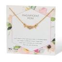  Magnificent Mom Gold Necklace on Card