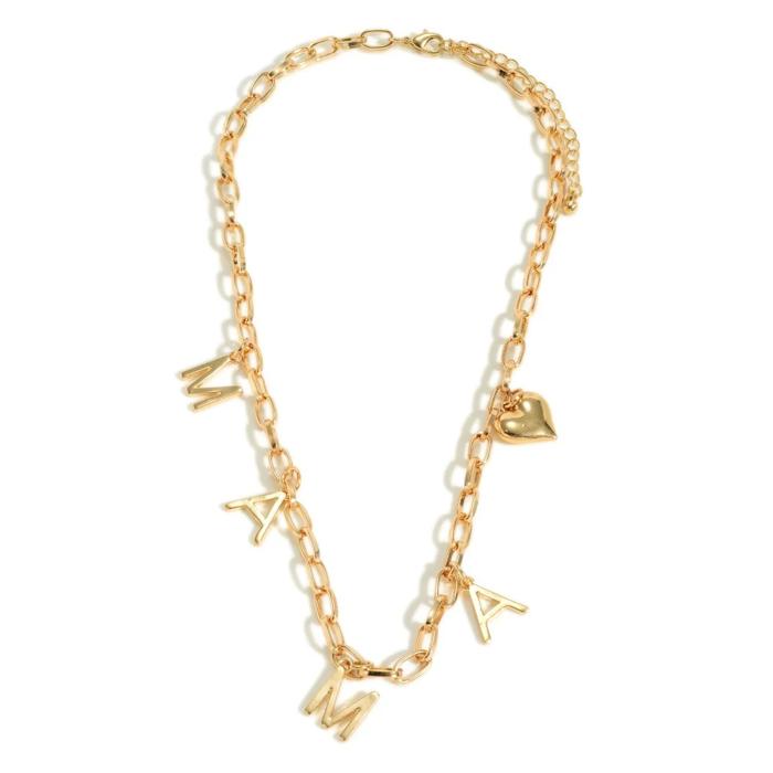 Mama Chunky Gold Necklace