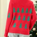  Red Christmas Tree Holiday Sweater 