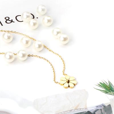 Gold Flower Necklace