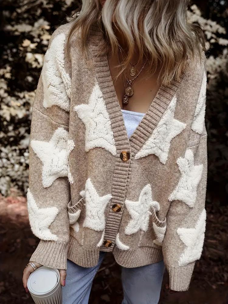 Stars Aligned Oversized Sweater