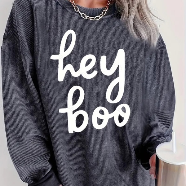 Hey BOO Cozy Shirt