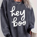  Hey BOO Cozy Shirt