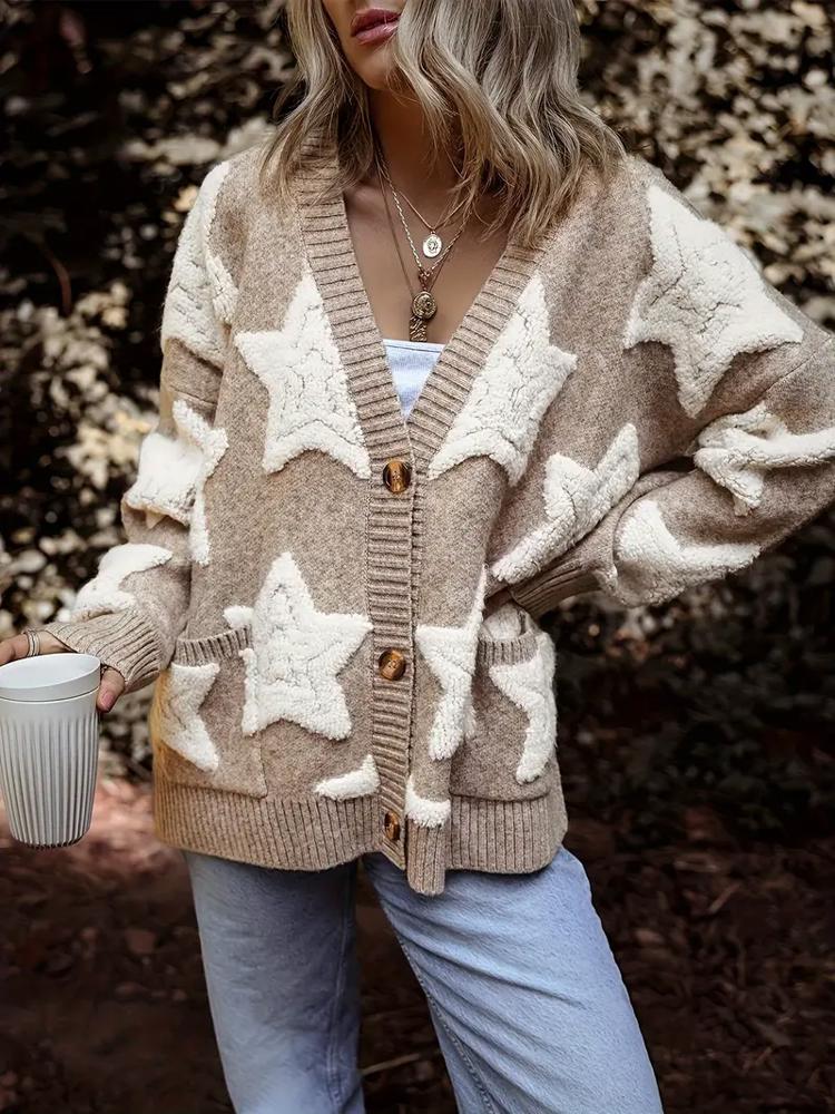 Stars Aligned Oversized Sweater