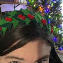  Holly Jolly Holiday Headband