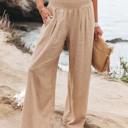  Linen Wide Leg Pants SALE