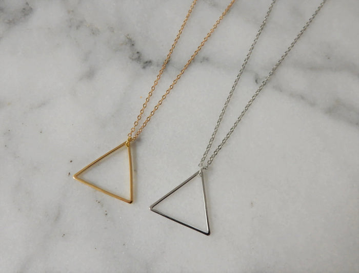 Mistic Triangle Necklace