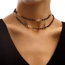  Serenity Black Gold Necklace