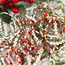  Holiday Handmade Beaded Stretchy Bracelets ( Set of 12 )