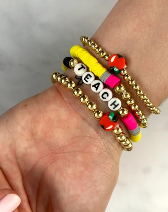 Back to School Teacher Bracelet Sets