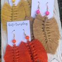  Fall Fringe Hang Earrings