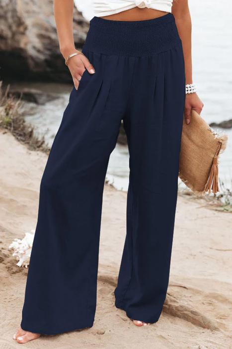 Linen Wide Leg Pants SALE