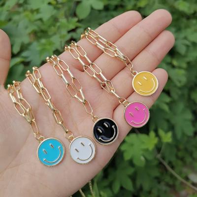 Smile Face Necklaces