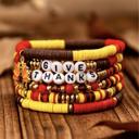  Give Thanks Thanksgiving Bracelet Set of 6