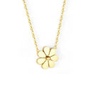  Gold Flower Necklace