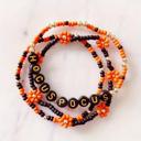  Hand Beaded Halloween Bracelet Sets