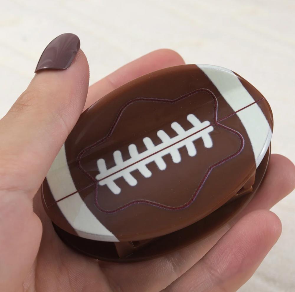 Football Hair Clips