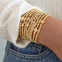  September Gold Bracelet Set