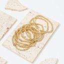  September Gold Bracelet Set