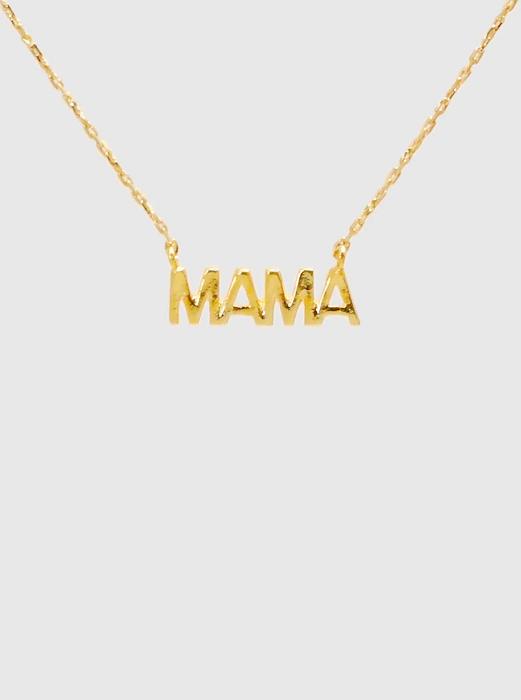 Gold MAMA Necklace