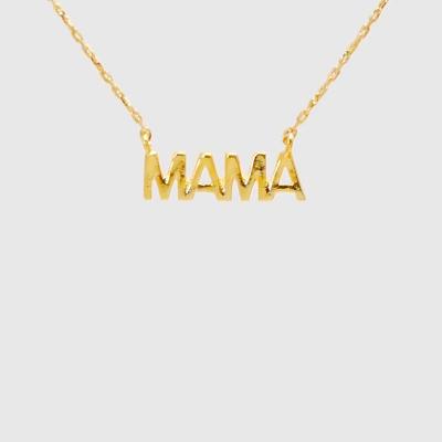 Gold MAMA Necklace