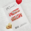  Personalized name hair clips