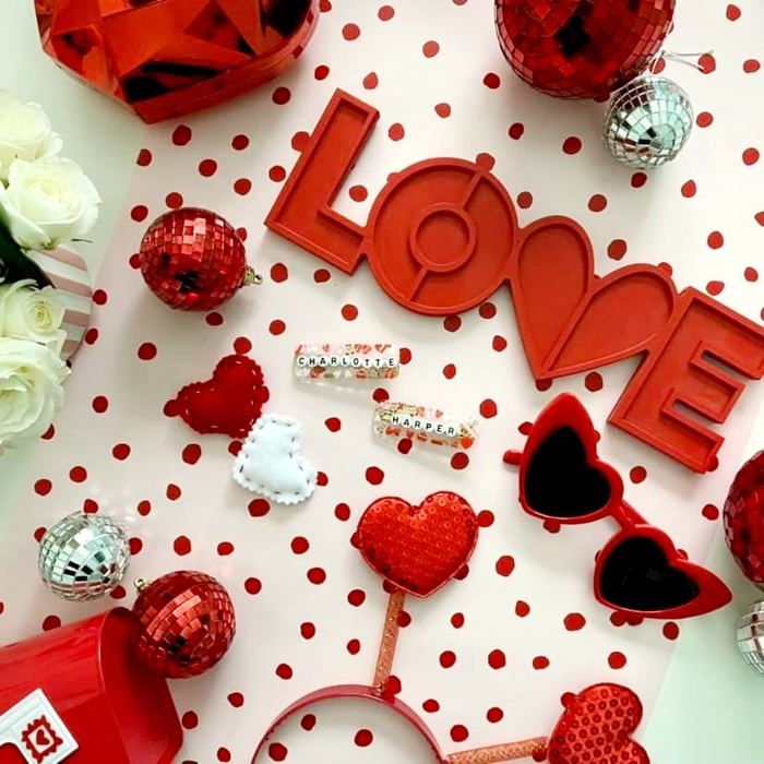 Personalized name hair clips