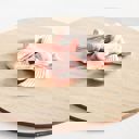  SET OF TWO kids Hand Tied Piggie Bows