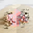  SET OF TWO kids Hand Tied Piggie Bows