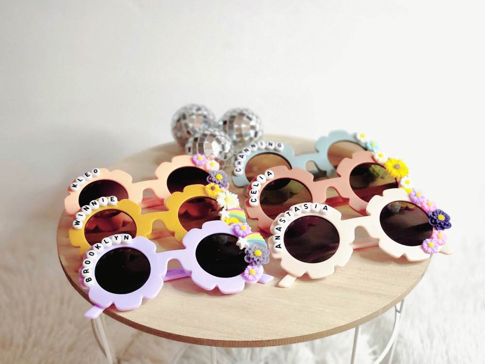 Personalized Flower Sunnies