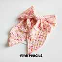  Extra Large Ribbed Hair Bow Clips