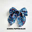  Extra Large Ribbed Hair Bow Clips