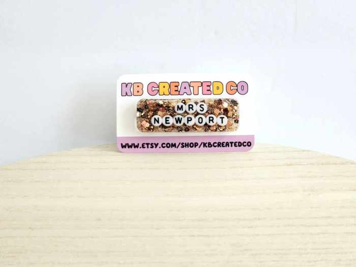 Personalized TEACHER name tag gift