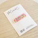  Personalized name hair clips