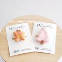  Hand Felted Wool Hair Clip