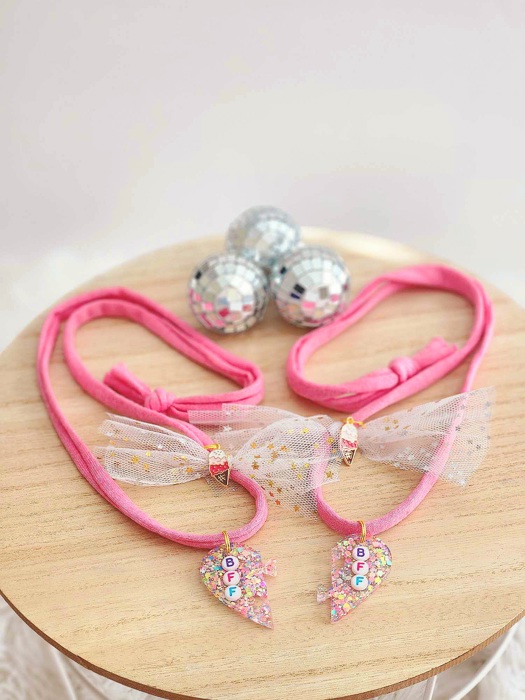 BFF necklace set for kids