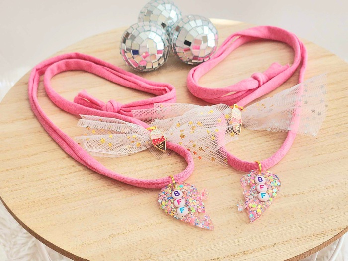 BFF necklace set for kids