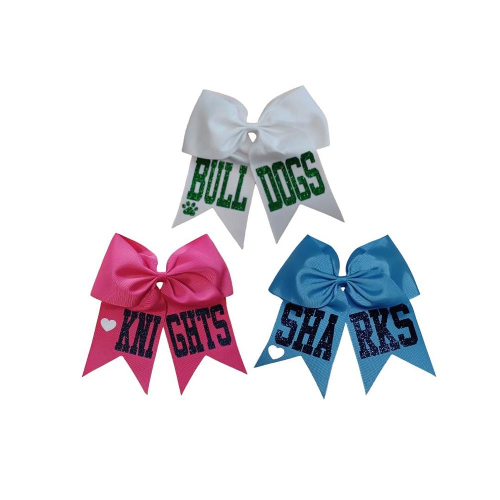 Team School Mascot Bow