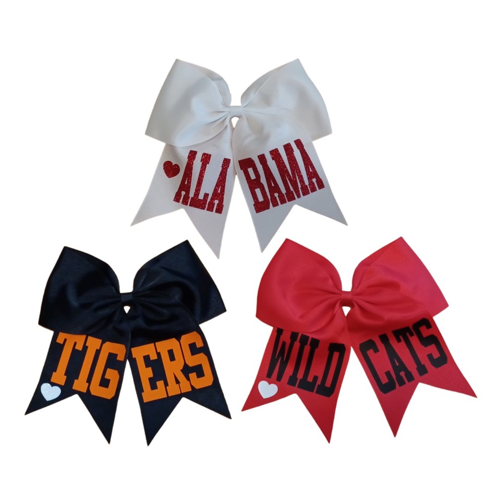 Team School Mascot Bow