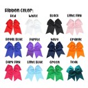 Light Pink Team School Mascot Bow