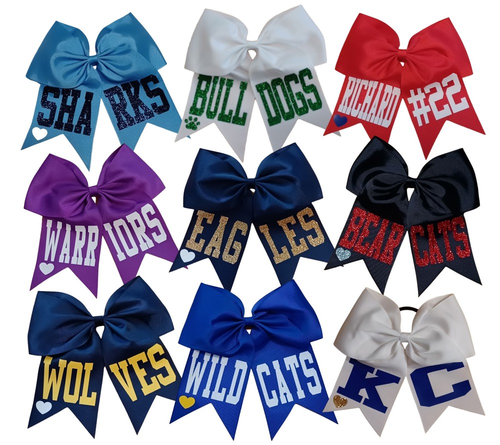 Team School Mascot Bow