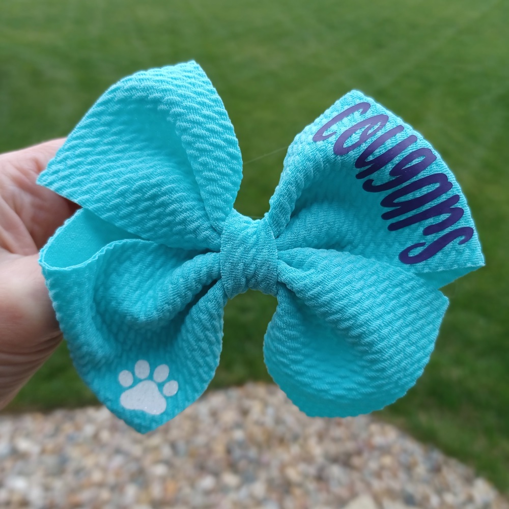 Fabric Team/School/Mascot Bow