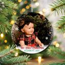  Personalized Baby's First Christmas Ornament