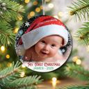  Personalized Baby's First Christmas Ornament