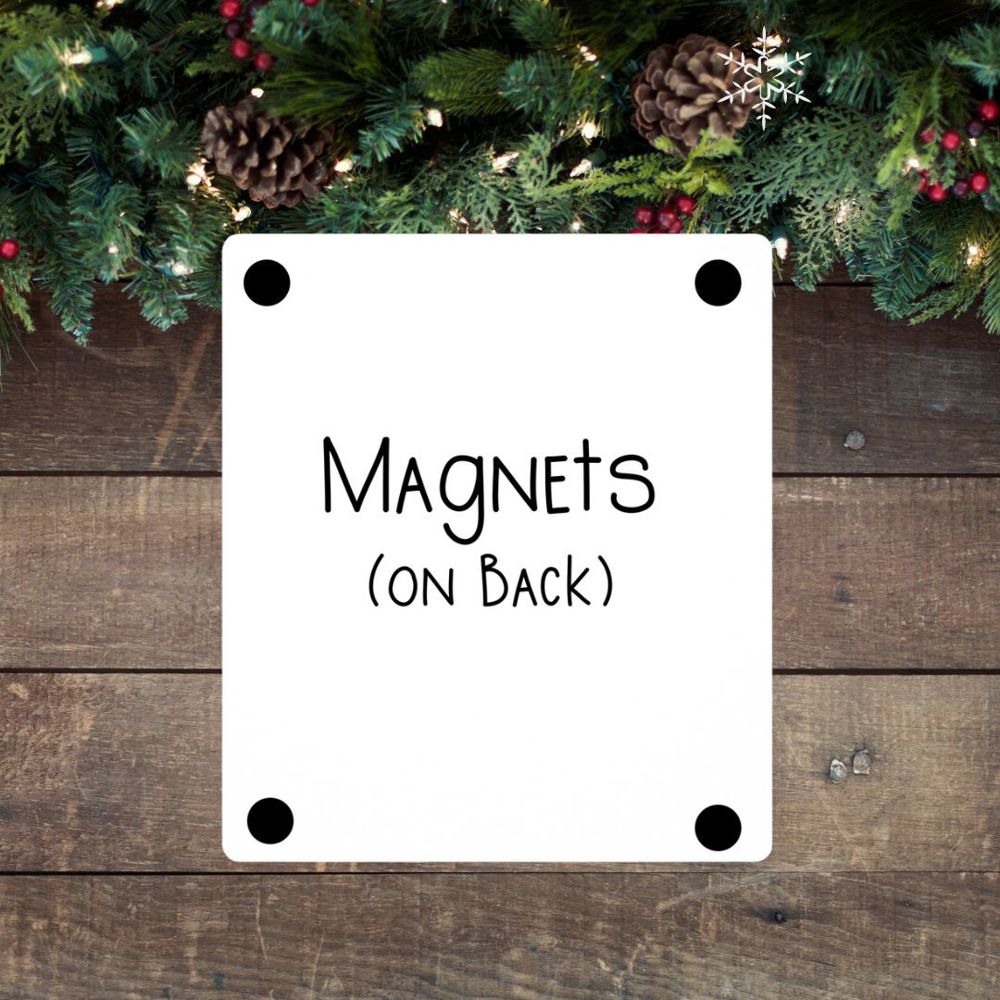 Christmas Countdown Magnets | 3 Designs