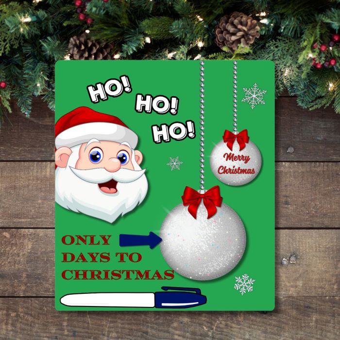 Christmas Countdown Magnets | 3 Designs