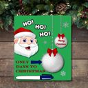 Ho! Ho! Ho! Christmas Countdown Magnets | 3 Designs