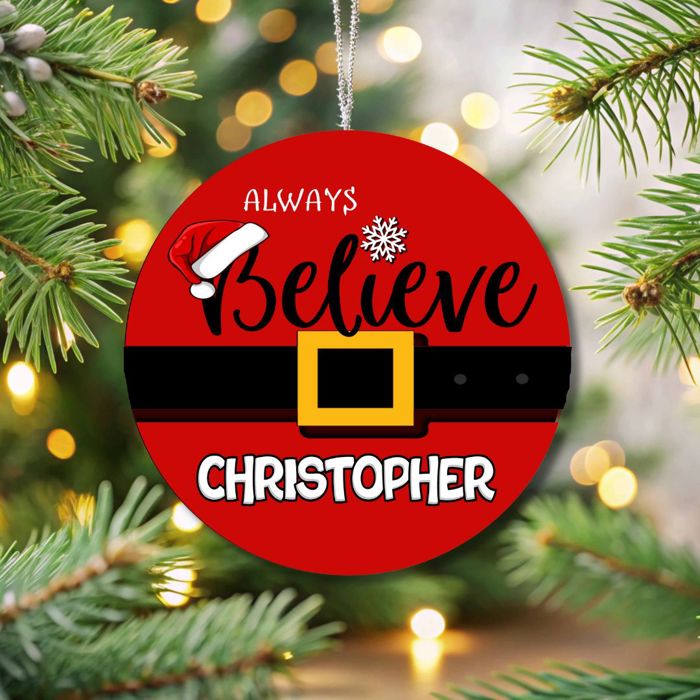 Personalized Christmas Ornaments | 5 Designs